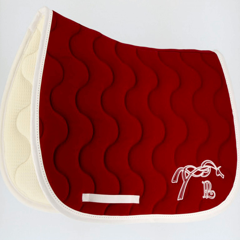 PÉNÉLOPE - Tapis Classique Point Sellier - Bordeaux/Blanc PÉNÉLOPE - Tapis Classique Point Sellier - Bordeaux/Blanc