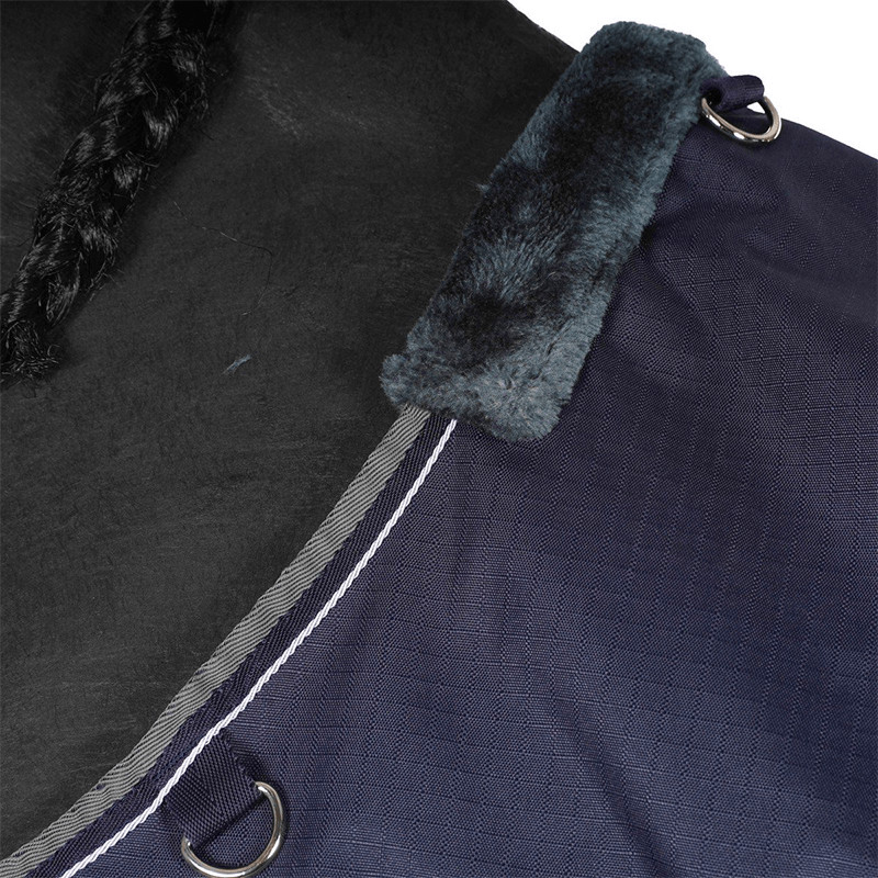 Equithème Couverture Tyrex Standard 600D/0G - Bleu/Gris Equithème Couverture Tyrex Standard 600D/0G - Bleu/Gris