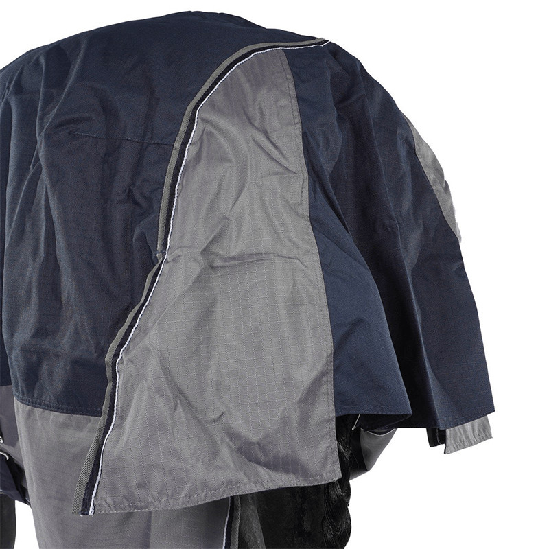 Equithème Couverture Tyrex Standard 600D/0G - Bleu/Gris Equithème Couverture Tyrex Standard 600D/0G - Bleu/Gris