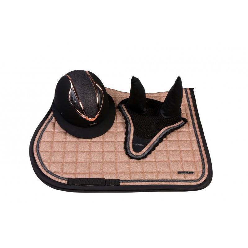 LAMI-CELL - Tapis Sparkling - Vieux Rose/Noir LAMI-CELL - Tapis Sparkling - Vieux Rose/Noir