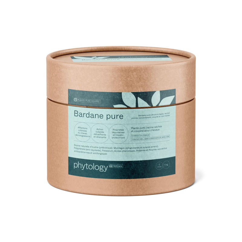 Phytology VetCare Bardane pure Cheval Phytology VetCare Bardane pure Cheval