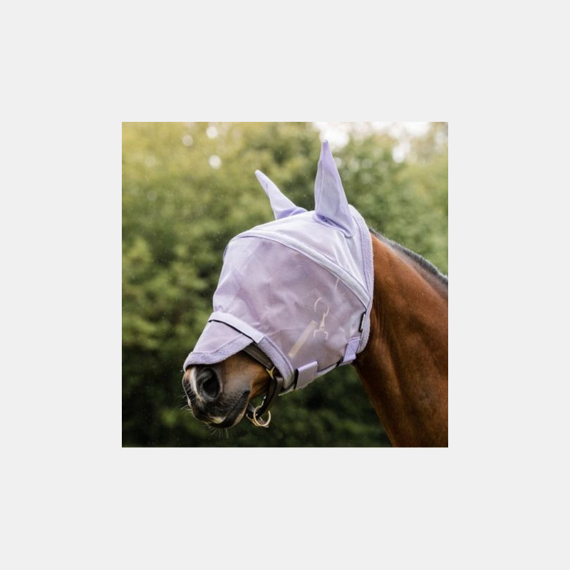 Masque anti-mouche Horseware Rambo Flymask Plus Lavande Masque anti-mouche Horseware Rambo Flymask Plus Lavande