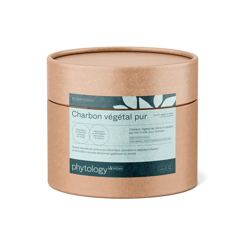 Charbon végétal pour chevaux Phytology VetCare Charbon végétal pour chevaux Phytology VetCare