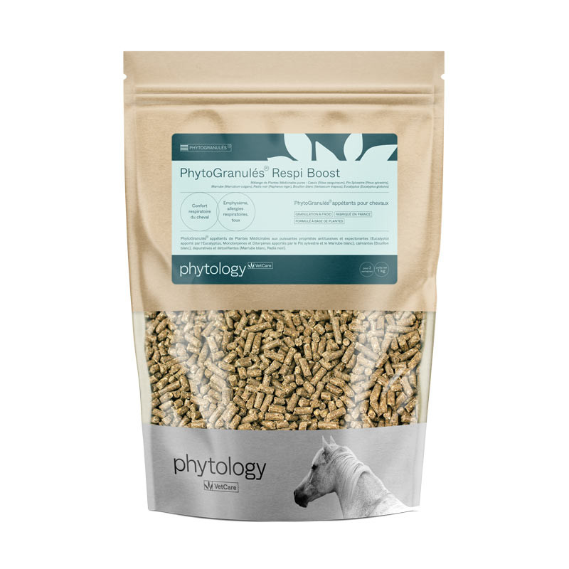 Phytology VetCare Mix Respi Boost Cheval (Phytogranulés)